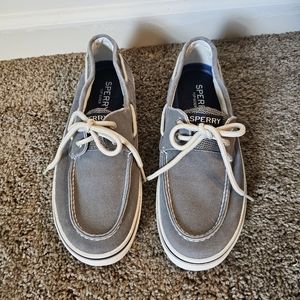 Men's Grey Sperry Shoes Size 11W